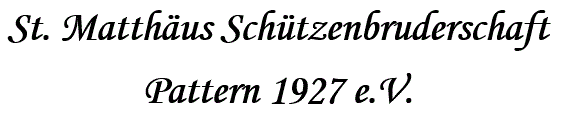 St. Matthäus Schützenbruderschaft Pattern 1927 e.V.